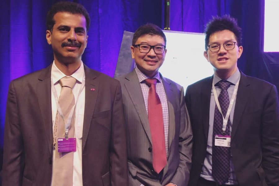 At Asia PCR with Vincent,HongKong and Andrew, Australia