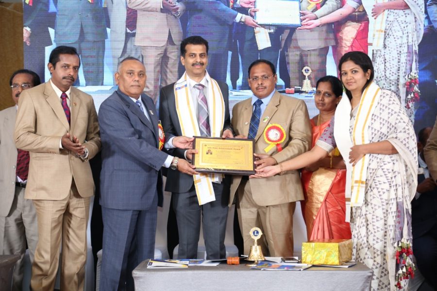 Received the Lifetime Achievement award from Lions Club